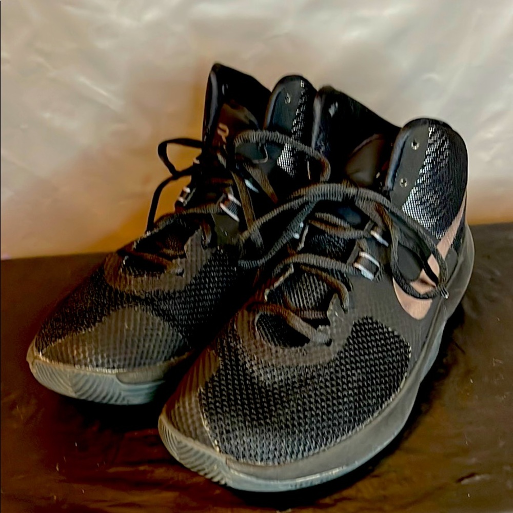 NIKE Air Precision NBK 'Black Metallic Dark Grey'